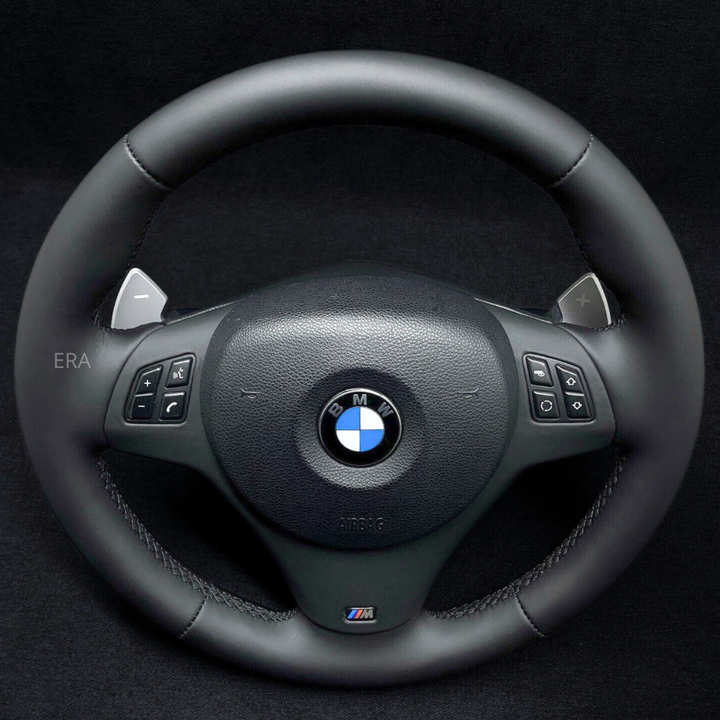 BMW E9X-E8X NAPPA / BLACK STITCHING / LEATHER TRIM / DCT PADDLES