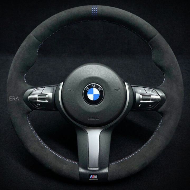 BMW M3 CS STEERING WHEEL  blue laser