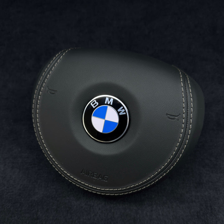 BMW E9X-E8X GREY STITCHING LEATHER AIRBAG