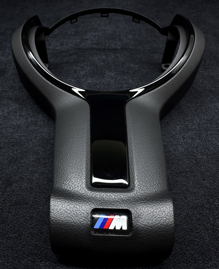 BMW F-SERIES PIANO BLACK STEERING WHEEL TRIM