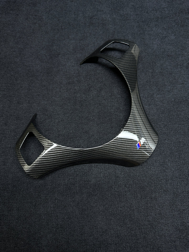 BMW E9X-E8X CARBON STYLE STEERING WHEEL TRIM