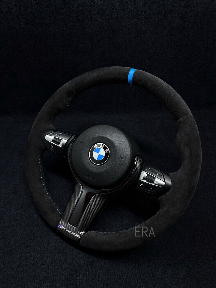  LIGHT BLUE STRIPE M STITCHING CARBON AND PIANO BLACK TRIM