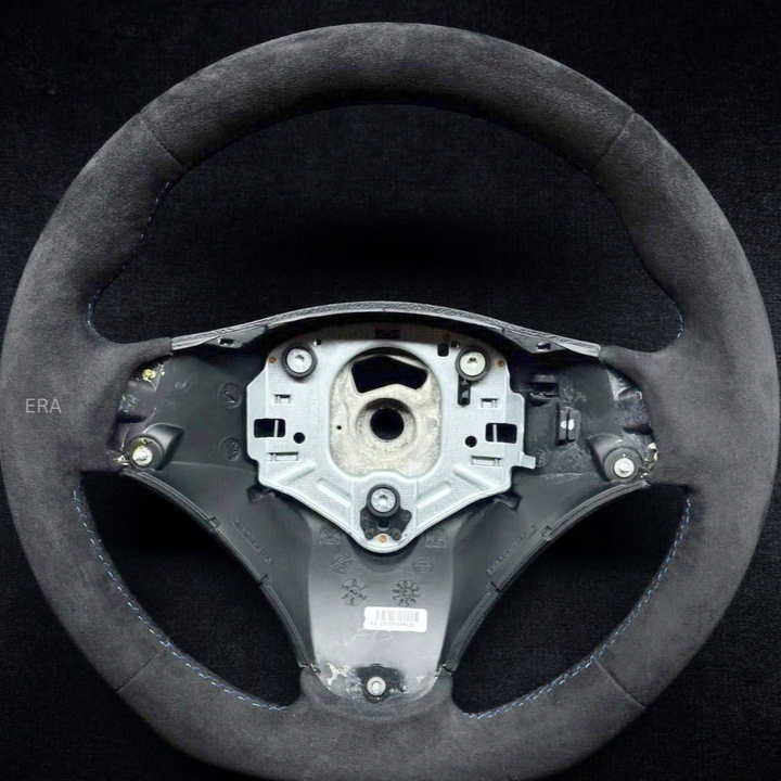bmw e90 e81 alcantara leather steering wheel frame