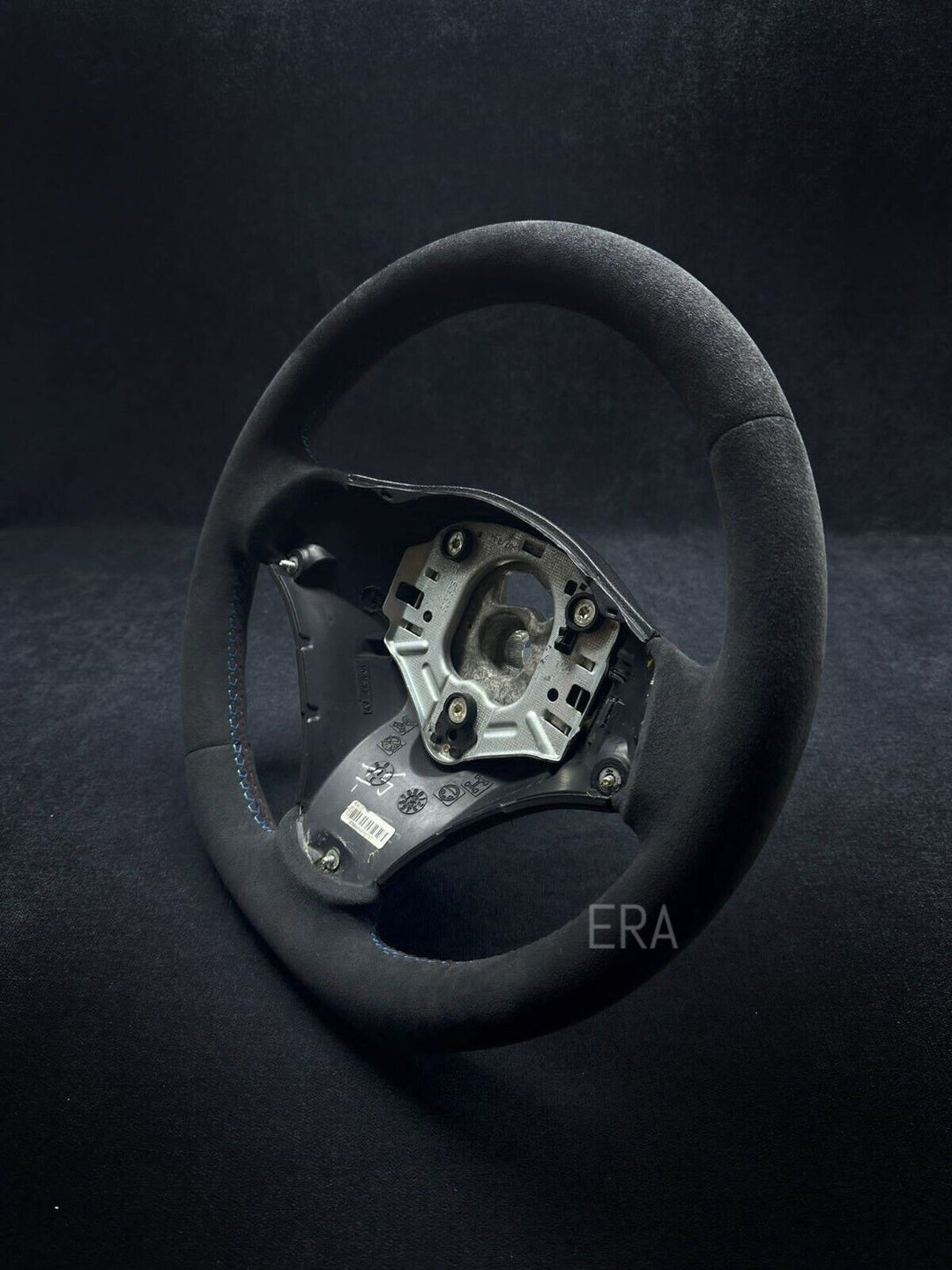 bmw e90 e81 alcantara leather steering wheel frame m stitching