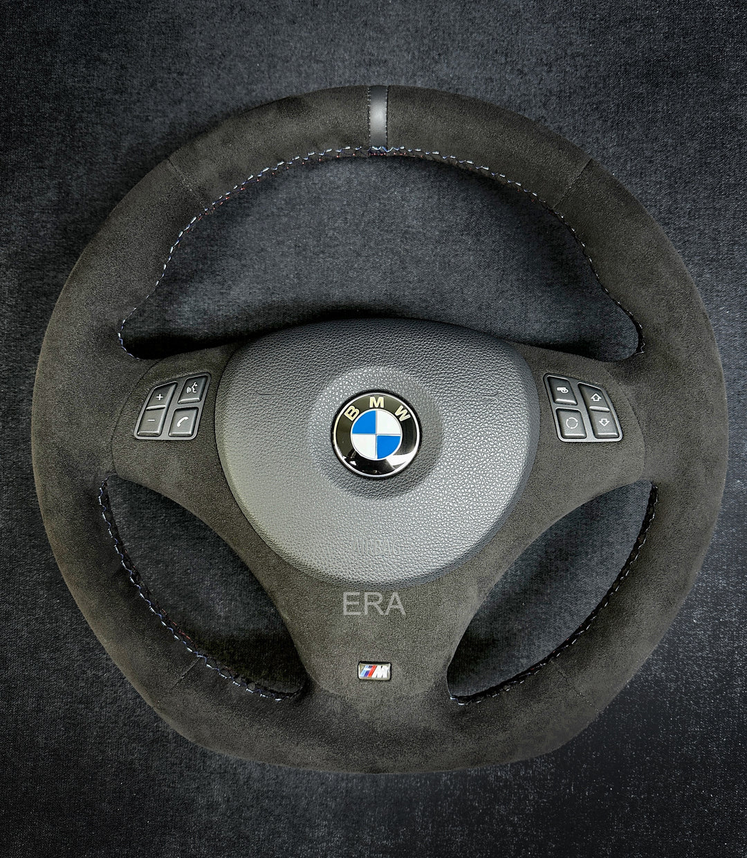 bmw e90 e81 alcantara new leather m performance stitching steering wheel 