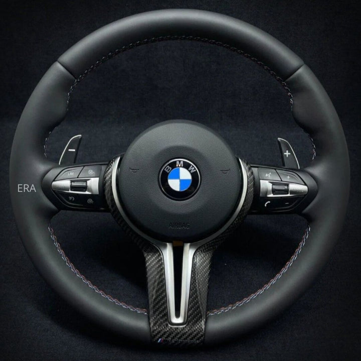 bmw steering wheel carbon fibre