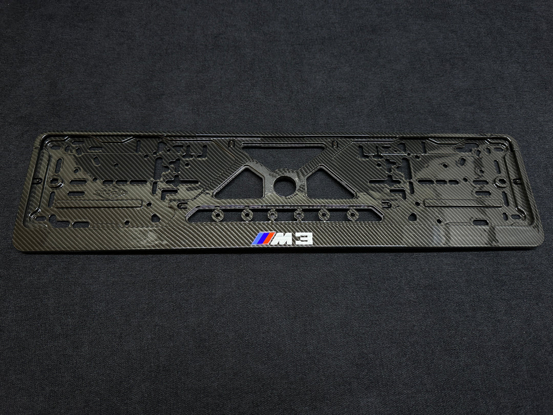 carbon license plate for bmw m3 competition