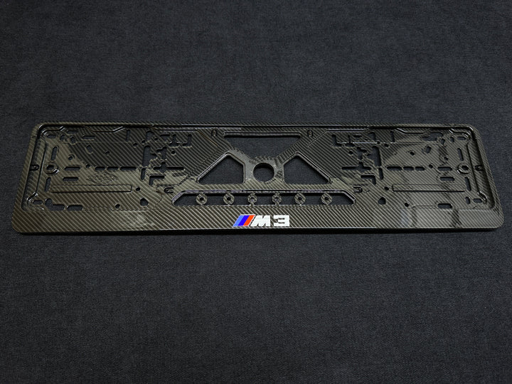 carbon license plate for bmw m3 competition