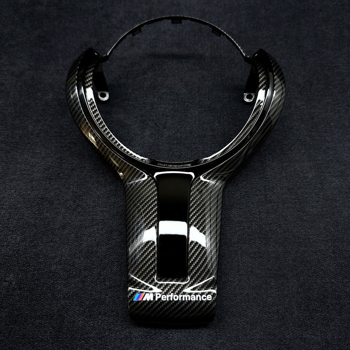 carbon m performance bmw steering wheel trim