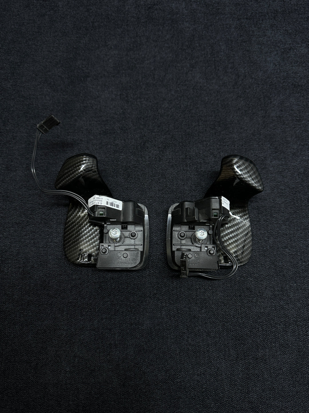 carbon style shift paddles for bmw e90 e91 e92 e80 e81 e 82