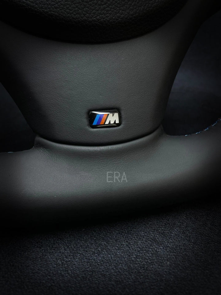 e90 bmw steering wheel nappa perforated shift paddles