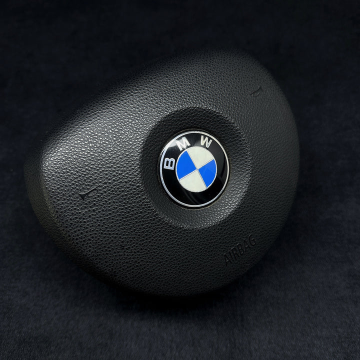 leather BMW M sport steering wheel airbag 