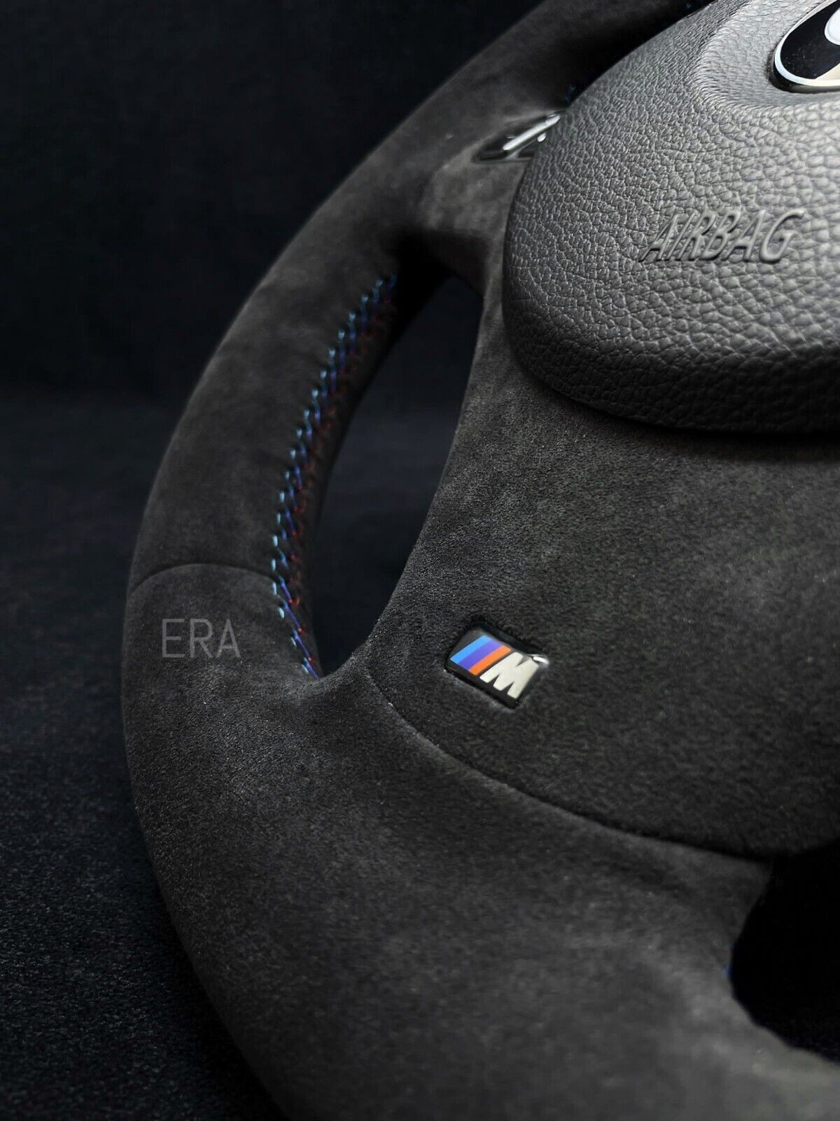 BMW E9X-E8X ALCANTARA / RED STRIPE / M STITCHING / ALCANTARA TRIM 