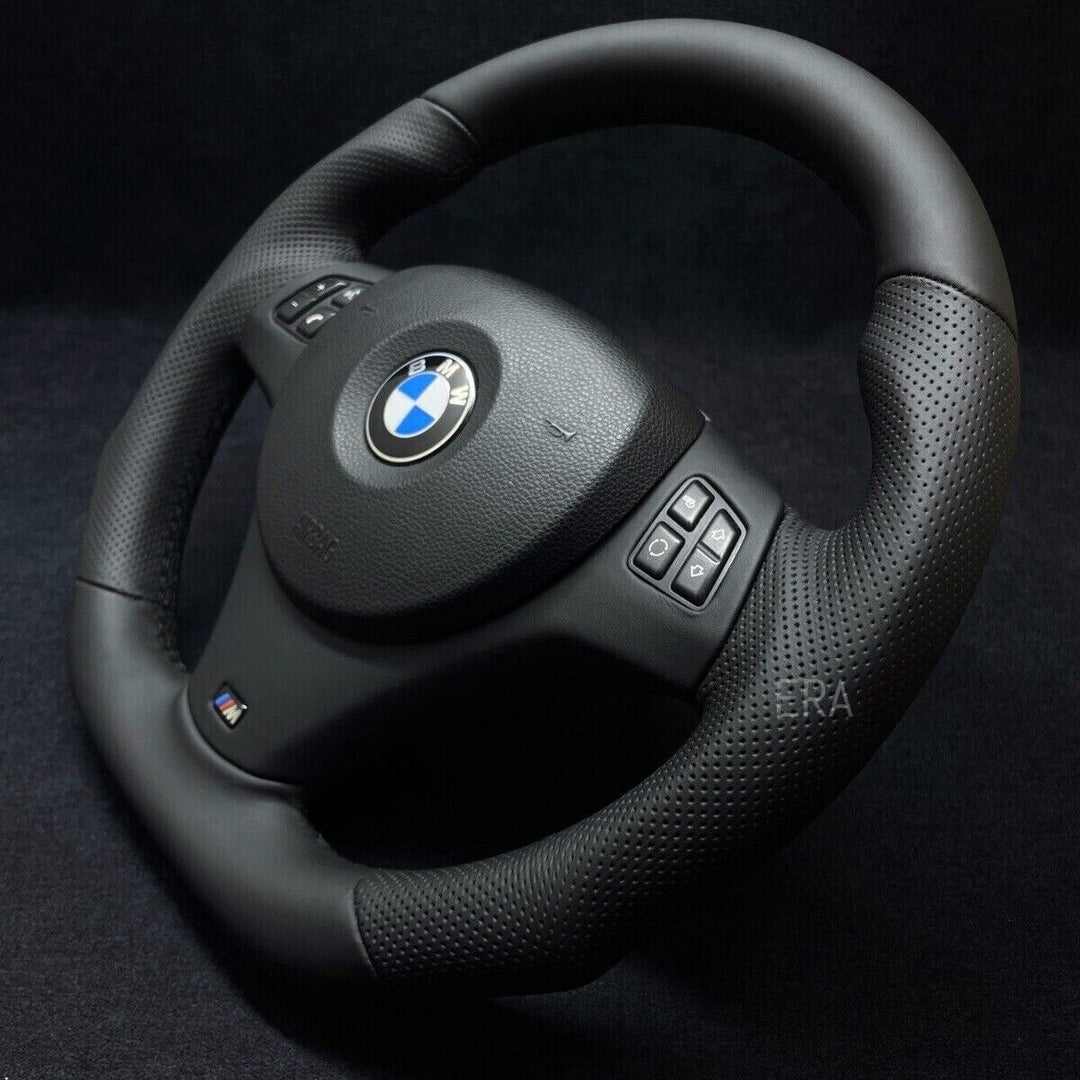 BMW E9X-E8X NAPPA-PERFORATED / BLACK STITCHING / LEATHER TRIM / SHAPED