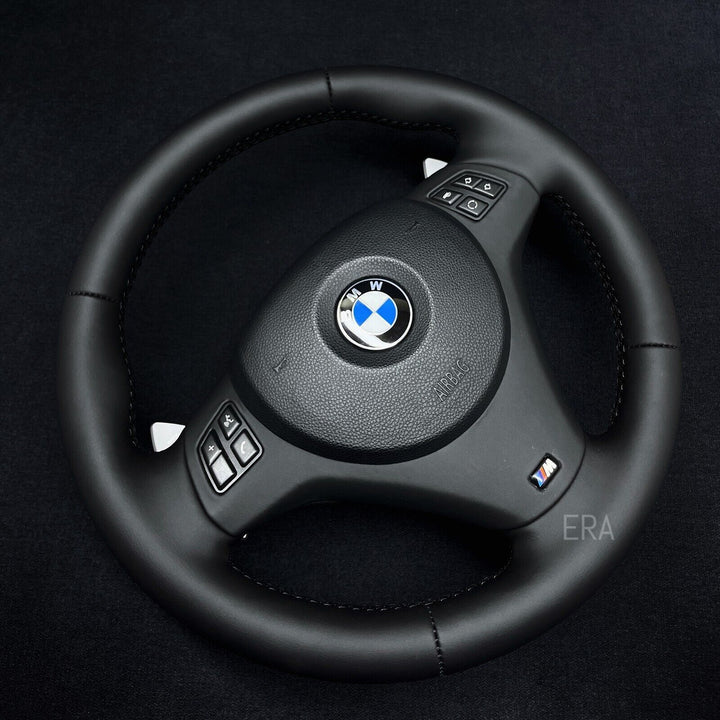 BMW E9X-E8X NAPPA / BLACK STITCHING / LEATHER TRIM / DCT PADDLES