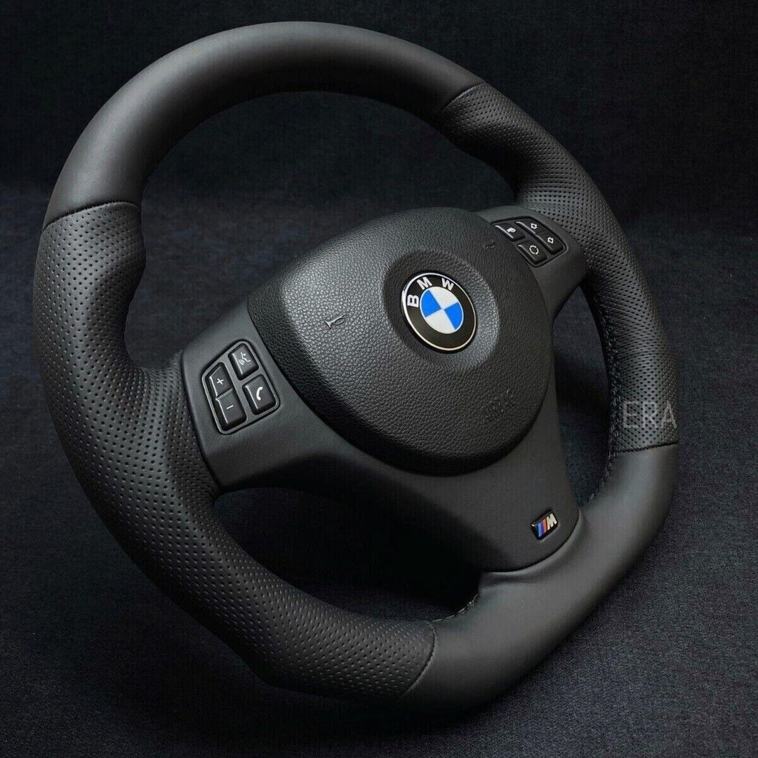 BMW E9X-E8X NAPPA-PERFORATED / BLACK STITCHING / LEATHER TRIM / SHAPED