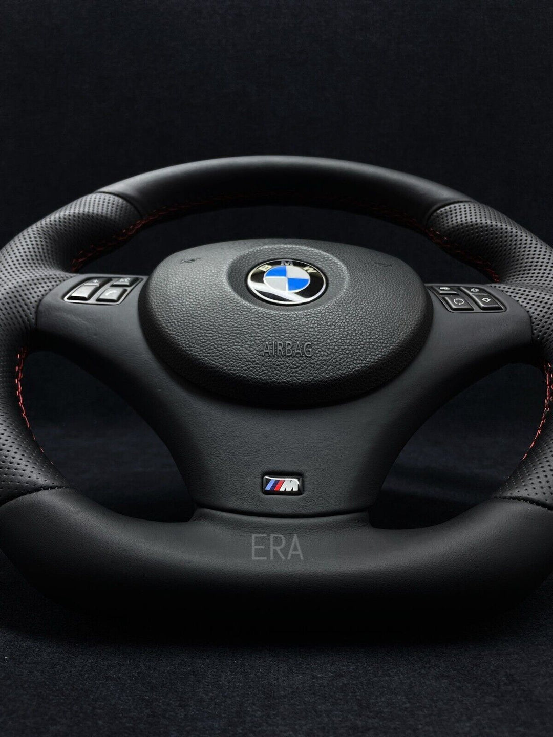 BMW E9X-E8X NAPPA-PERFORATED / RED STITCHING / LEATHER TRIM / SHAPED