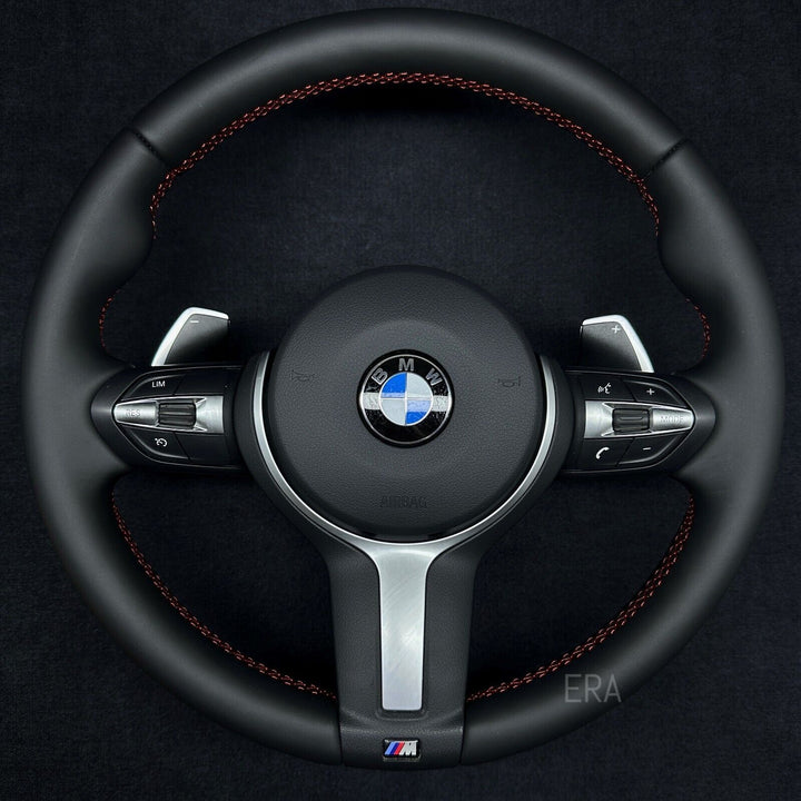 BMW F-SERIES NAPPA / RED STITCHING / SHIFT PADDLES