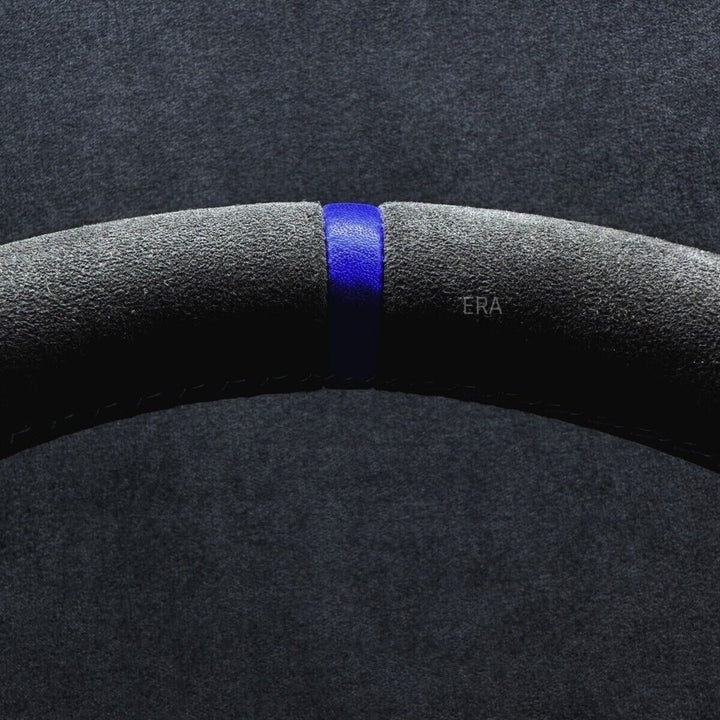 BMW F-SERIES ALCANTARA / BLUE STRIPE / M-STITCHING / MATTE CARBON TRIM