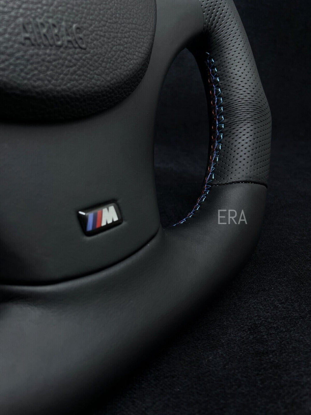 BMW E9X-E8X NAPPA-PERFORATED / M STITCHING / LEATHER TRIM / SHIFT PADDLES / SHAPED