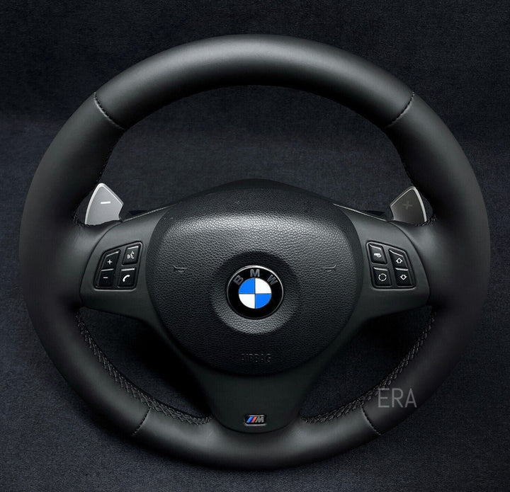 BMW E9X-E8X NAPPA / BLACK STITCHING / LEATHER TRIM / DCT PADDLES