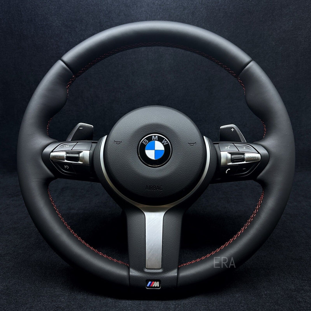 BMW F-SERIES NAPPA / RED STITCHING / SHIFT PADDLES